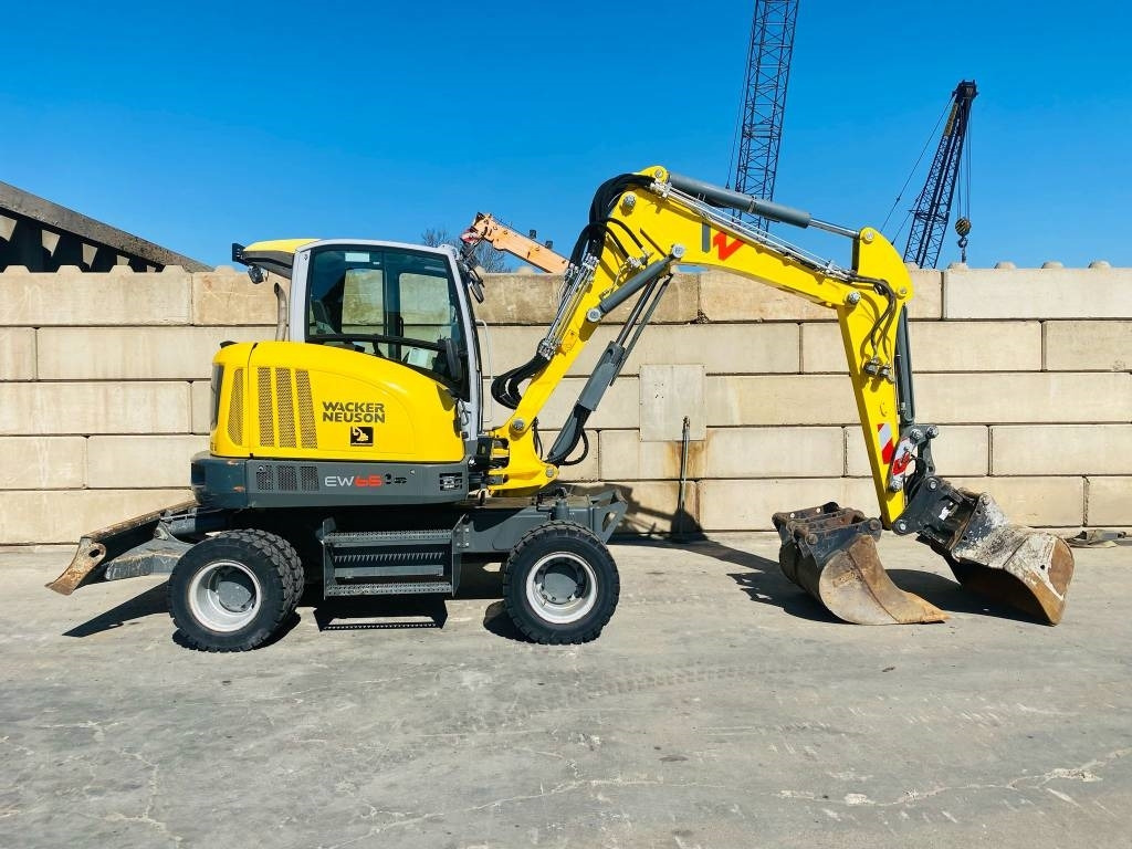 Wacker Neuson EW 65 - Mobilbagger: das Bild 2 Wacker Neuson EW 65 - Mobilbagger: das Bild 2