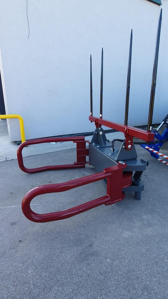 Ballenzange mit Zinken Rundbellenzange Silozange Frontlader Euro - Klammergeräte: das Bild 2 Ballenzange mit Zinken Rundbellenzange Silozange Frontlader Euro - Klammergeräte: das Bild 2