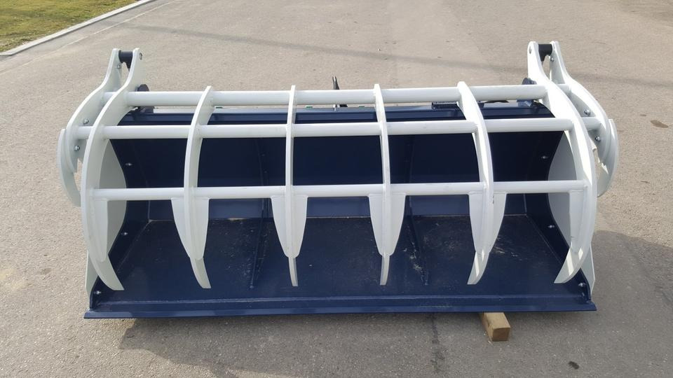 Greifschaufel 1,4 -2,2 Euro Frontlader Schlepper Krokodilschaufel - Ladeschaufel: das Bild 1 Greifschaufel 1,4 -2,2 Euro Frontlader Schlepper Krokodilschaufel - Ladeschaufel: das Bild 1