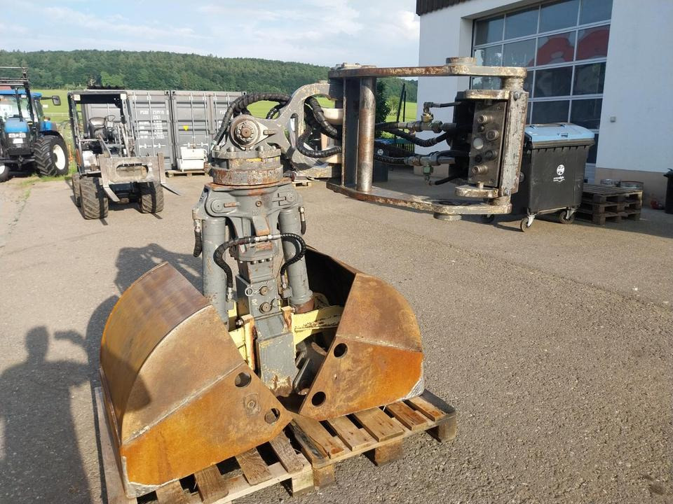 Schalengreifer Sw 48 Likufix Greifer Bagger Liebherr Schnellwechs - Zweischalengreifer: das Bild 1 Schalengreifer Sw 48 Likufix Greifer Bagger Liebherr Schnellwechs - Zweischalengreifer: das Bild 1