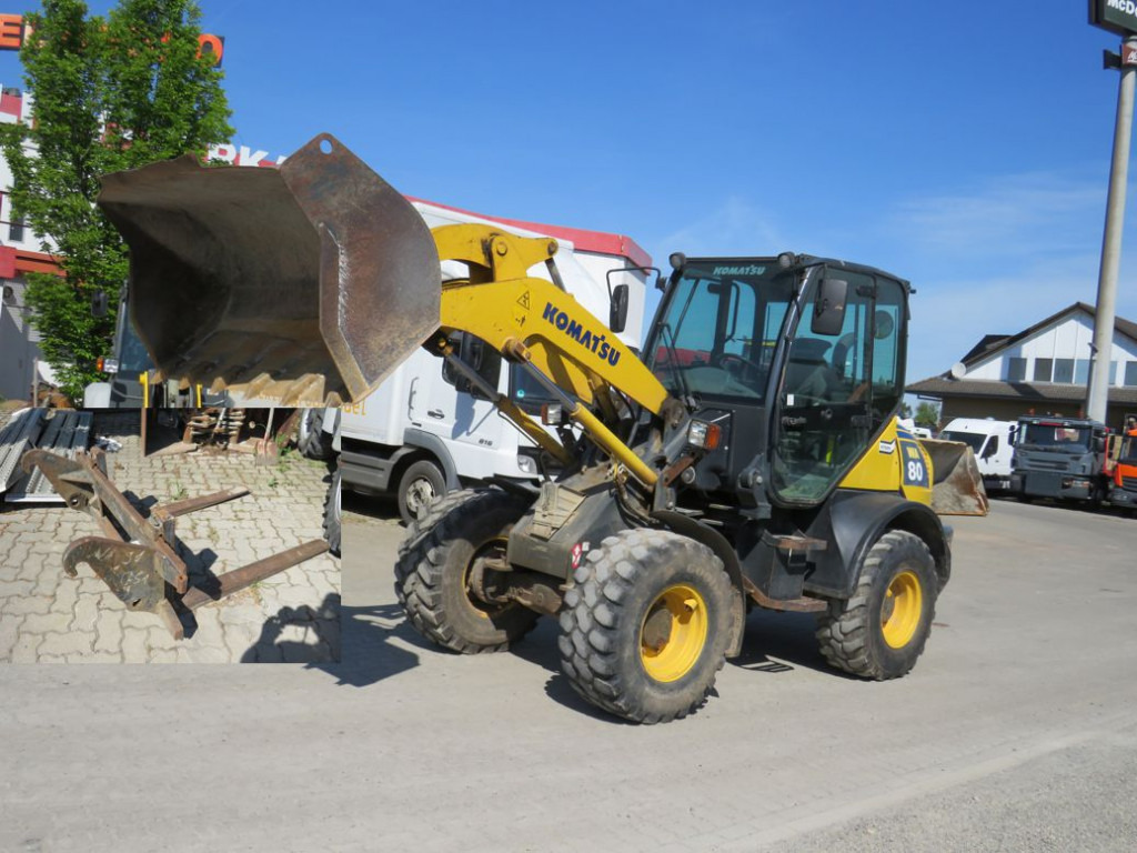 KOMATSU HANOMAG Radlader WA 80 - 6 Radlader - Radlader: das Bild 1 KOMATSU HANOMAG Radlader WA 80 - 6 Radlader - Radlader: das Bild 1