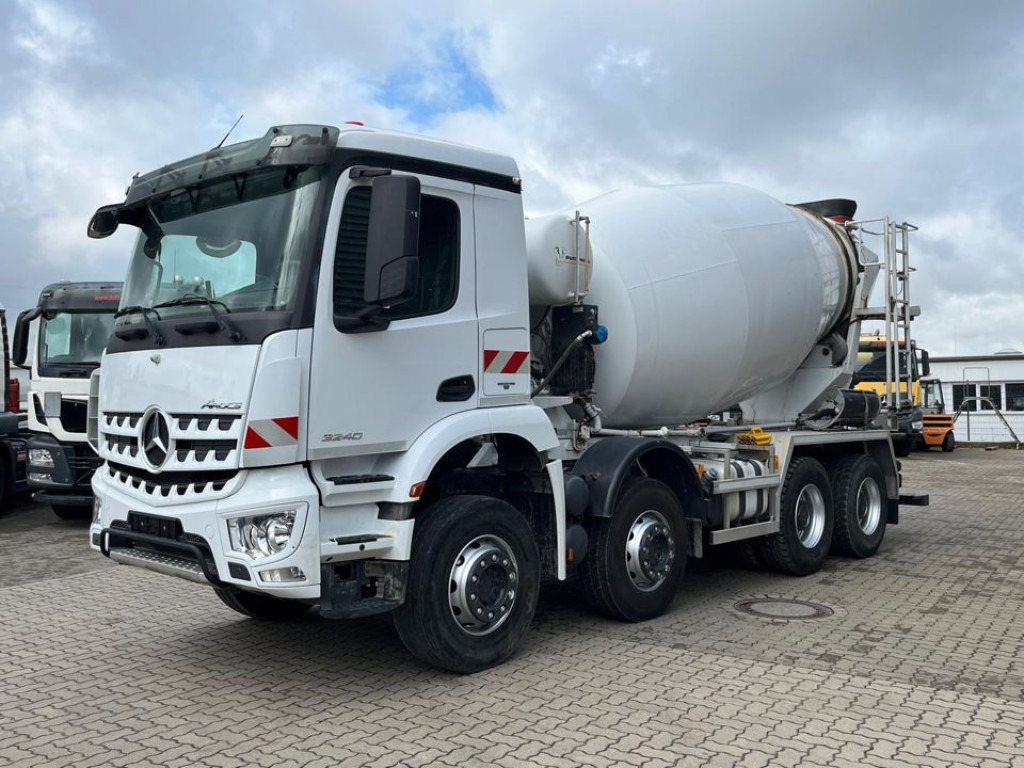 MERCEDES-BENZ Arocs 3240 B 8x4 Betonmischer Deutsch Top AP Achsen - LKW: das Bild 1 MERCEDES-BENZ Arocs 3240 B 8x4 Betonmischer Deutsch Top AP Achsen - LKW: das Bild 1