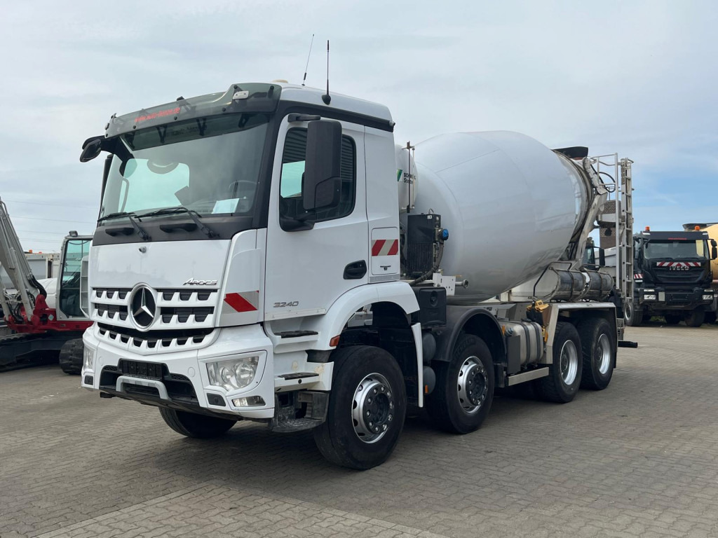 MERCEDES-BENZ Arocs 3240 B 8x4 Betonmischer Deutsch Top AP Achsen - LKW: das Bild 1 MERCEDES-BENZ Arocs 3240 B 8x4 Betonmischer Deutsch Top AP Achsen - LKW: das Bild 1