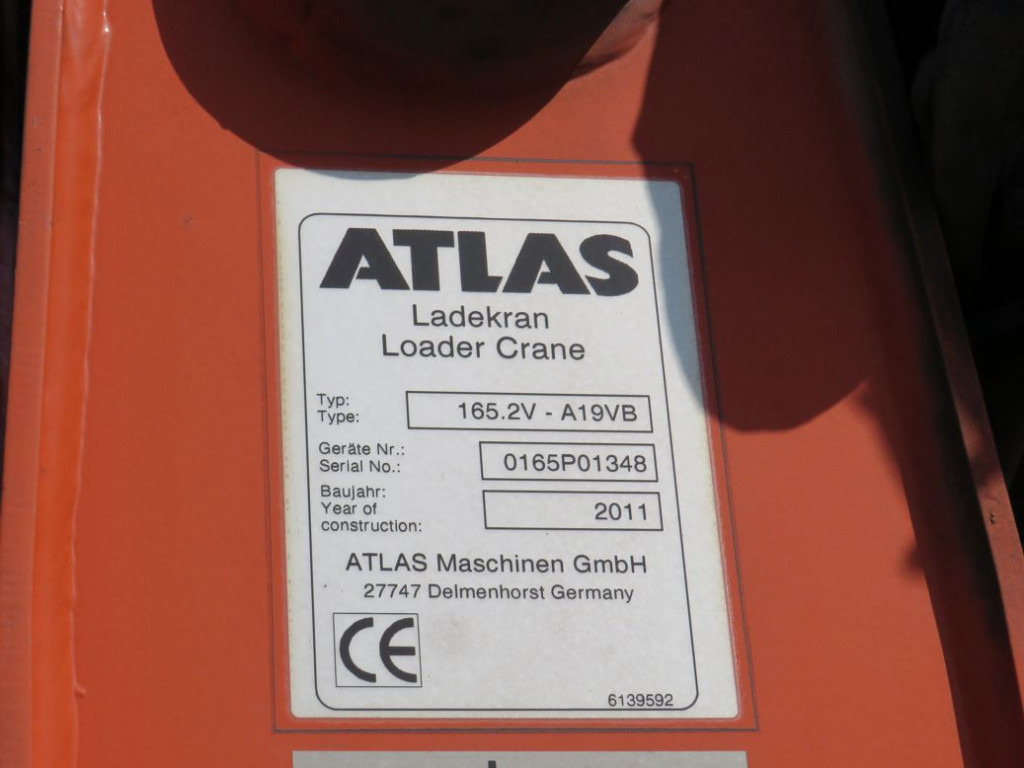 MAN TG-S 26.400 6x2-2 BL Pritsche Heckkran Atlas 165.2 - Pritsche LKW, Autokran: das Bild 3 MAN TG-S 26.400 6x2-2 BL Pritsche Heckkran Atlas 165.2 - Pritsche LKW, Autokran: das Bild 3