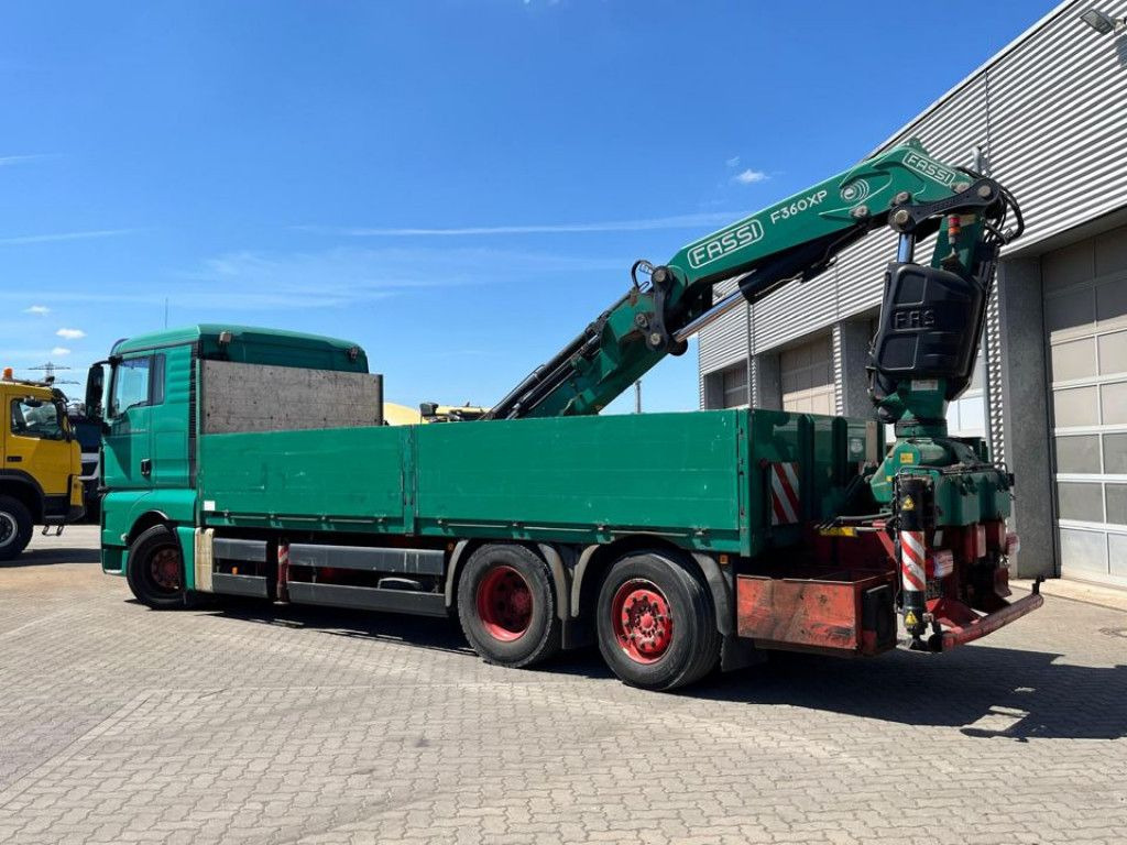 MAN TG-X 26.440 6x2-2 BL Pritsche Heckkran Fassi 360 - Pritsche LKW, Autokran: das Bild 3 MAN TG-X 26.440 6x2-2 BL Pritsche Heckkran Fassi 360 - Pritsche LKW, Autokran: das Bild 3