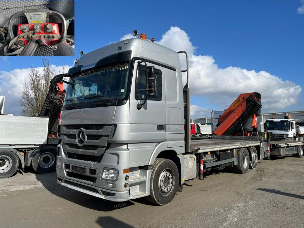 Mercedes-Benz Actros 2541 Pritsche Heckkran Palfinger PK 40002 - Autokran: das Bild 1 Mercedes-Benz Actros 2541 Pritsche Heckkran Palfinger PK 40002 - Autokran: das Bild 1