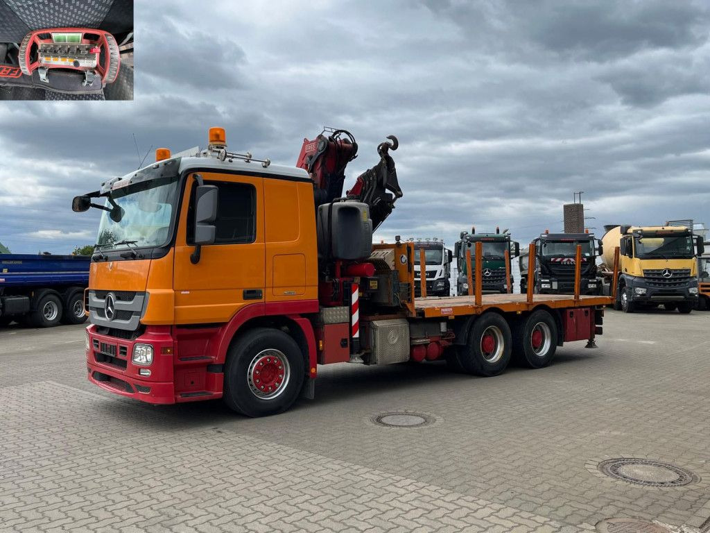 Mercedes-Benz Actros 2646 L 6x4 Pritsche Kran Fassi 450 45m/t Mercedes-Benz Actros 2646 L 6x4 Pritsche Kran Fassi 450 45m/t - Pritsche LKW, Autokran: das Bild 3 Mercedes-Benz Actros 2646 L 6x4 Pritsche Kran Fassi 450 45m/t Mercedes-Benz Actros 2646 L 6x4 Pritsche Kran Fassi 450 45m/t - Pritsche LKW, Autokran: das Bild 3