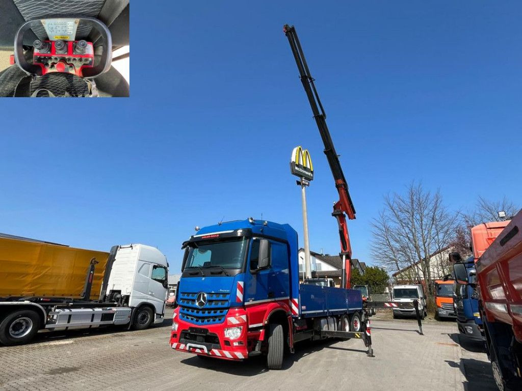Mercedes-Benz Arocs 2545 6x4 HAD Pritsche Heckkran PK 41002 - Pritsche LKW, Autokran: das Bild 3 Mercedes-Benz Arocs 2545 6x4 HAD Pritsche Heckkran PK 41002 - Pritsche LKW, Autokran: das Bild 3