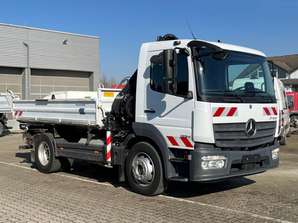Mercedes-Benz Atego 1224 K 2-Achs Kipper Kran Hiab +Greiferst. - Kipper, Autokran: das Bild 2 Mercedes-Benz Atego 1224 K 2-Achs Kipper Kran Hiab +Greiferst. - Kipper, Autokran: das Bild 2