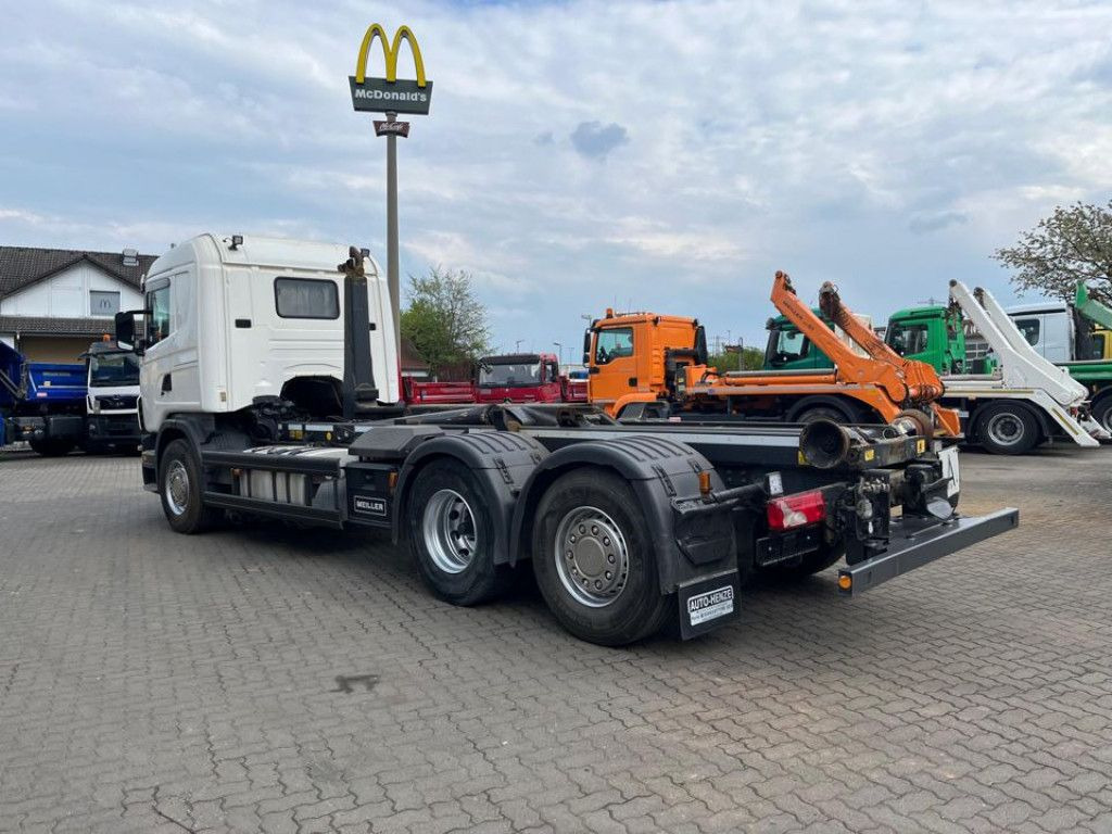 Scania G 420 LB6x2 Abrollkipper Meiller RK 20.70 Scania G 420 LB6x2 Abrollkipper Meiller RK 20.70 - Abrollkipper: das Bild 3 Scania G 420 LB6x2 Abrollkipper Meiller RK 20.70 Scania G 420 LB6x2 Abrollkipper Meiller RK 20.70 - Abrollkipper: das Bild 3