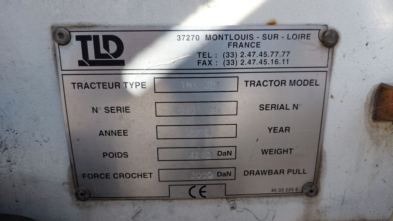 TLD TMX-30 tractor - Gepäckschlepper: das Bild 2 TLD TMX-30 tractor - Gepäckschlepper: das Bild 2