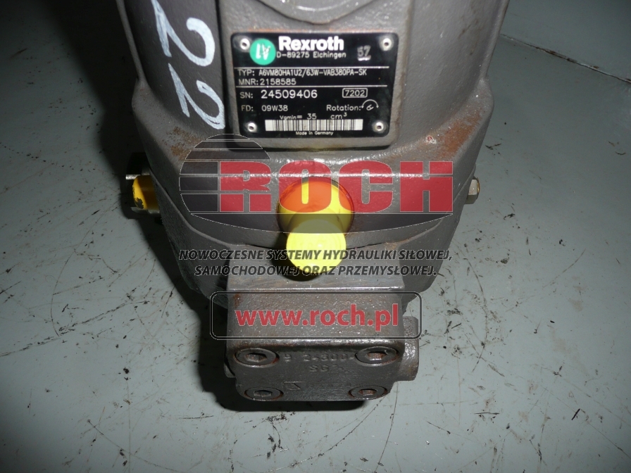 REXROTH A6VM80HA1U2/63W-VAB380PA-SK 2158585 - Hydraulikmotor für Baumaschine: das Bild 2 REXROTH A6VM80HA1U2/63W-VAB380PA-SK 2158585 - Hydraulikmotor für Baumaschine: das Bild 2