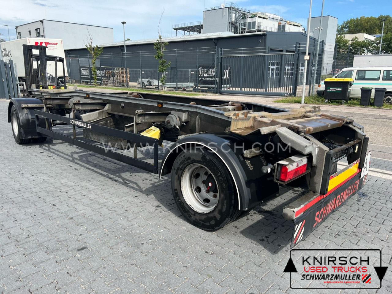 SCHWARZMUELLER Abrollanhänger mit Schlitten - Abrollanhänger/ Absetzanhänger: das Bild 1 SCHWARZMUELLER Abrollanhänger mit Schlitten - Abrollanhänger/ Absetzanhänger: das Bild 1