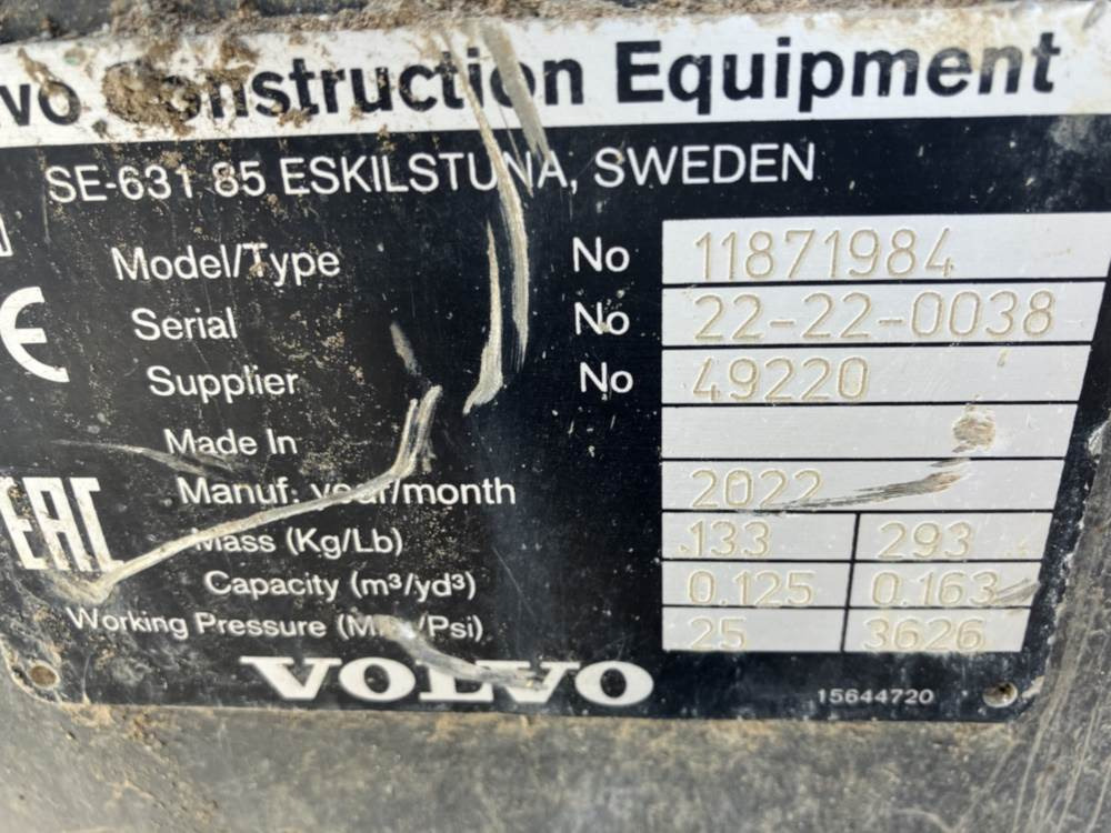 Volvo Böschungslöffel schwenkbar - Baggerlader: das Bild 5 Volvo Böschungslöffel schwenkbar - Baggerlader: das Bild 5