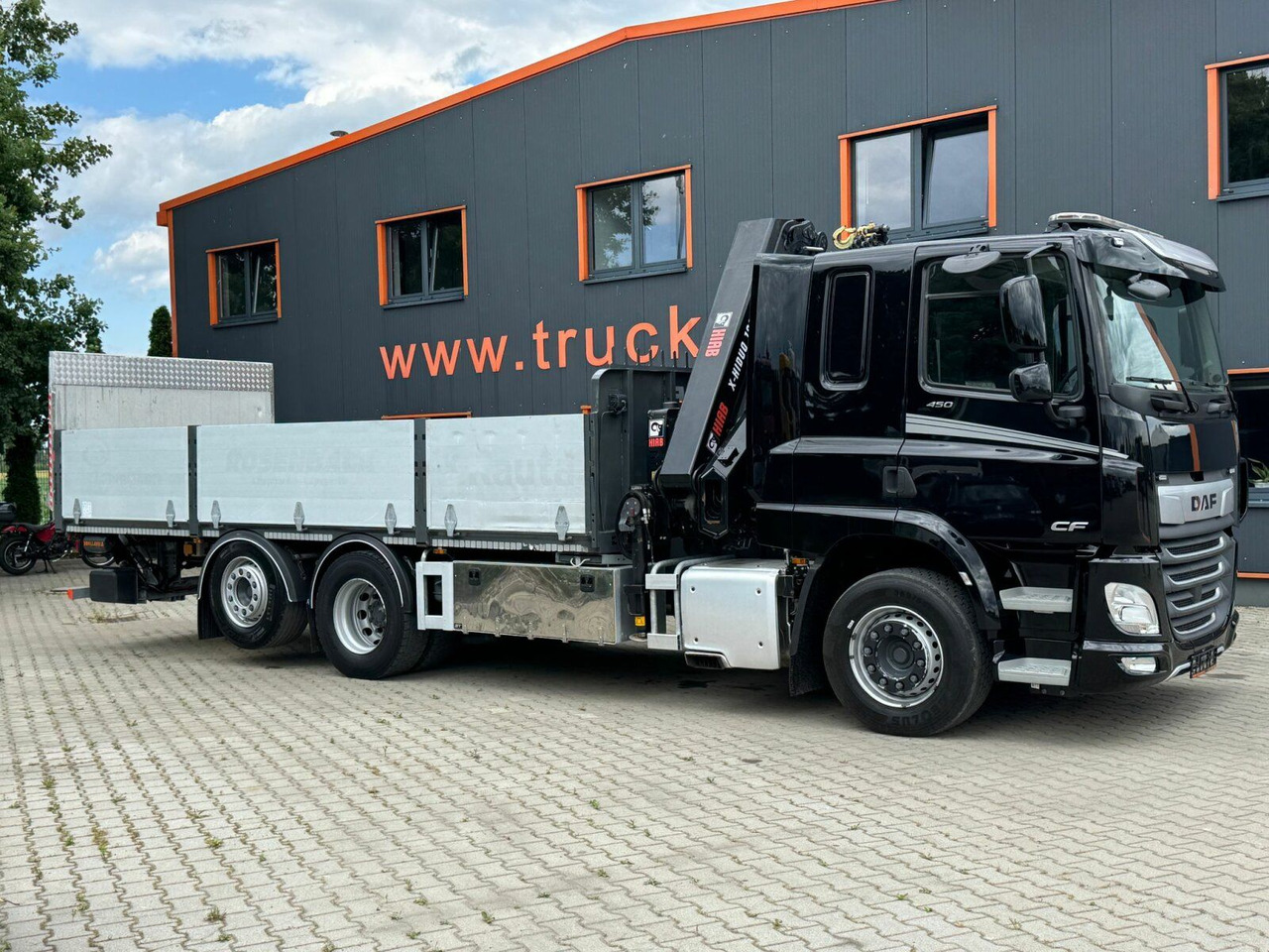 DAF CF 450 FAN 6x2 Pritsche mit Kran HIAB 188 E-6 - Autokran: das Bild 5 DAF CF 450 FAN 6x2 Pritsche mit Kran HIAB 188 E-6 - Autokran: das Bild 5