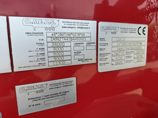 Feldbinder O.ME.P.S Silo Auflieger 27 m³ - Asche, Gülle - Siloauflieger: das Bild 4 Feldbinder O.ME.P.S Silo Auflieger 27 m³ - Asche, Gülle - Siloauflieger: das Bild 4