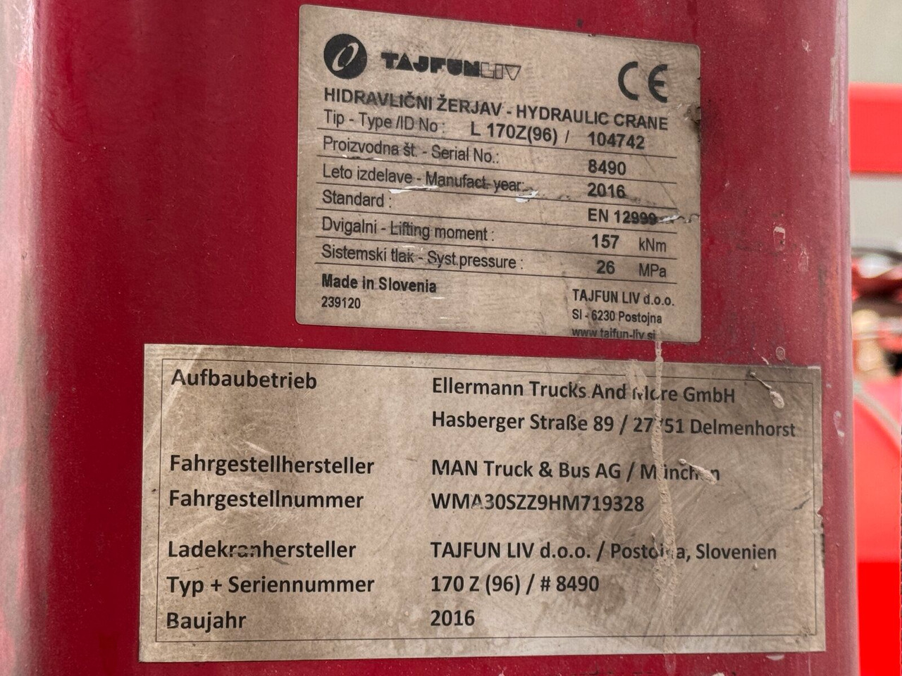 MAN TGS 28.480 6x4 Abrollkipper Kran Greifer 4,63 T - Autokran: das Bild 4 MAN TGS 28.480 6x4 Abrollkipper Kran Greifer 4,63 T - Autokran: das Bild 4