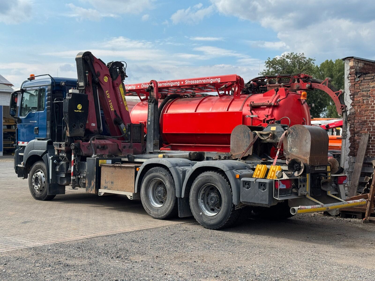 MAN TGS 28.480 6x4 Abrollkipper Kran Greifer 4,63 T - Autokran: das Bild 2 MAN TGS 28.480 6x4 Abrollkipper Kran Greifer 4,63 T - Autokran: das Bild 2