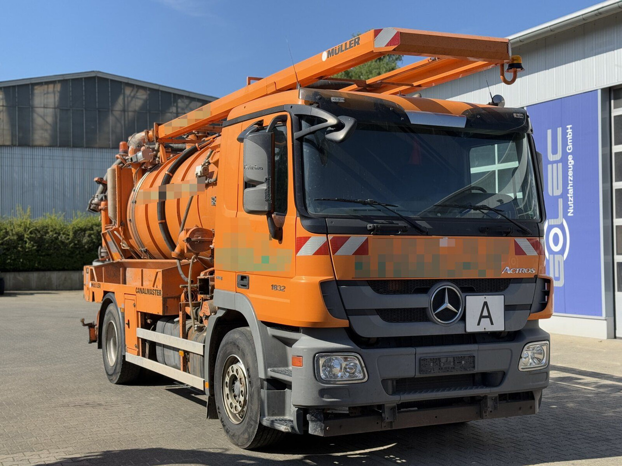 Mercedes-Benz ACTROS 1832 L Kanalreiniger MÜLLER 10.000 L - Saug-/ Spülfahrzeug: das Bild 1 Mercedes-Benz ACTROS 1832 L Kanalreiniger MÜLLER 10.000 L - Saug-/ Spülfahrzeug: das Bild 1