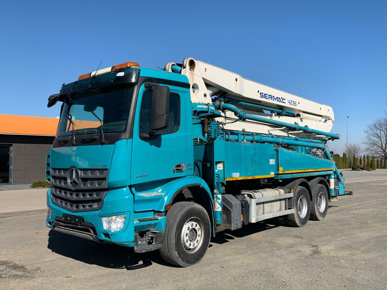 Mercedes-Benz AROCS 2636 6x4 Euro 6 Betonpumpe SERMAC 4Z36 - Betonpumpe: das Bild 1 Mercedes-Benz AROCS 2636 6x4 Euro 6 Betonpumpe SERMAC 4Z36 - Betonpumpe: das Bild 1