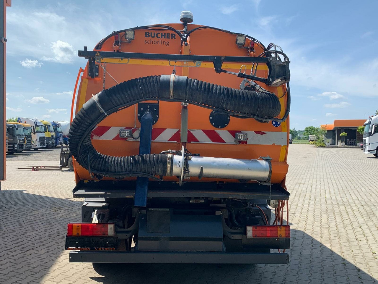Mercedes-Benz Atego Kehrmaschine BUCHER CITYFANT 5000 - Kehrmaschine: das Bild 4 Mercedes-Benz Atego Kehrmaschine BUCHER CITYFANT 5000 - Kehrmaschine: das Bild 4