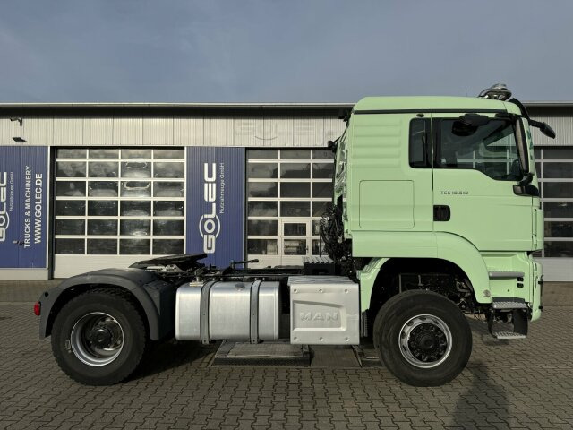 Sattelzugmaschine MAN TGS 18.510 4x4 SZM - Kipphyd. Blatt Luft: das Bild 9