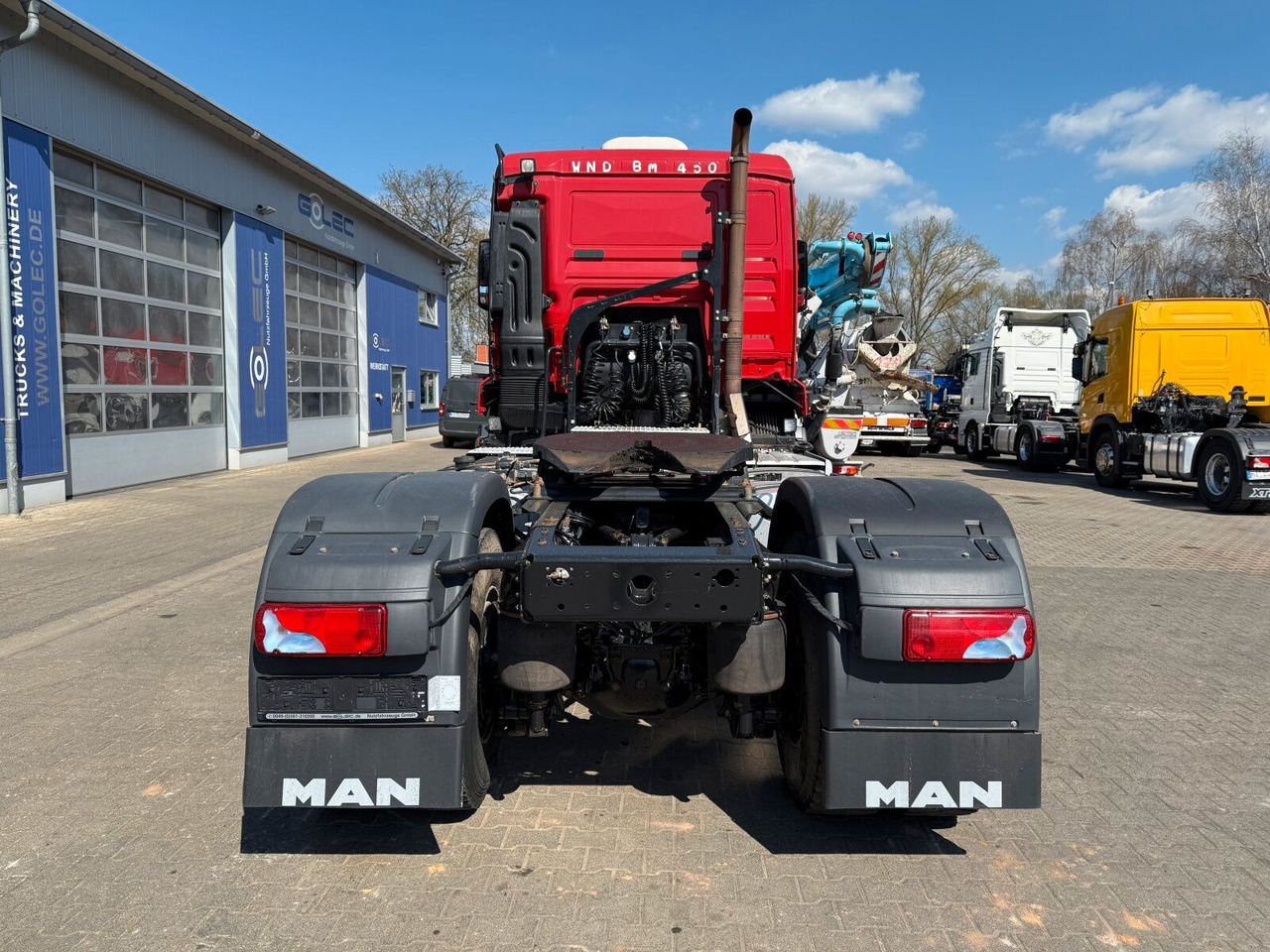MAN TGS 18.510 4x4 SZM - Kipphyd. Blatt Luft Pritard - Sattelzugmaschine: das Bild 4 MAN TGS 18.510 4x4 SZM - Kipphyd. Blatt Luft Pritard - Sattelzugmaschine: das Bild 4