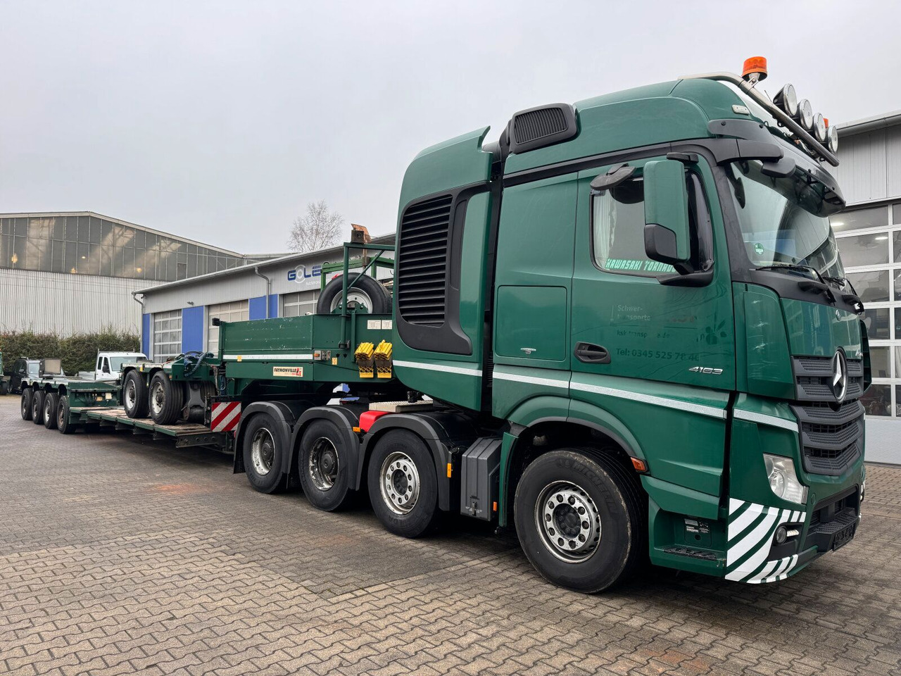 Mercedes-Benz ACTROS 4163 8x4 Schwerlast +Tieflader 4+2 *83 T - Sattelzugmaschine: das Bild 1 Mercedes-Benz ACTROS 4163 8x4 Schwerlast +Tieflader 4+2 *83 T - Sattelzugmaschine: das Bild 1