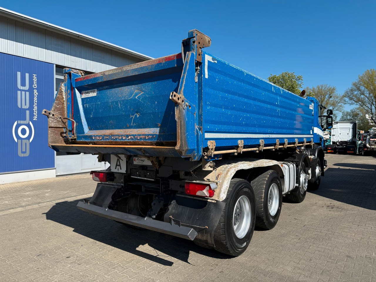 Scania P 410 8x4 Dreiseitenkipper DAUTEL - Kipper: das Bild 5 Scania P 410 8x4 Dreiseitenkipper DAUTEL - Kipper: das Bild 5