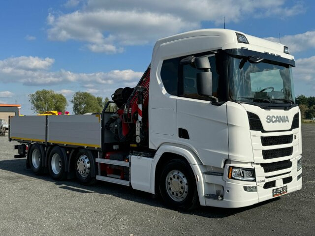 Scania R540 8x2/4 Pritsche mit Kran FASSI F365 - Autokran, Pritsche LKW: das Bild 1 Scania R540 8x2/4 Pritsche mit Kran FASSI F365 - Autokran, Pritsche LKW: das Bild 1