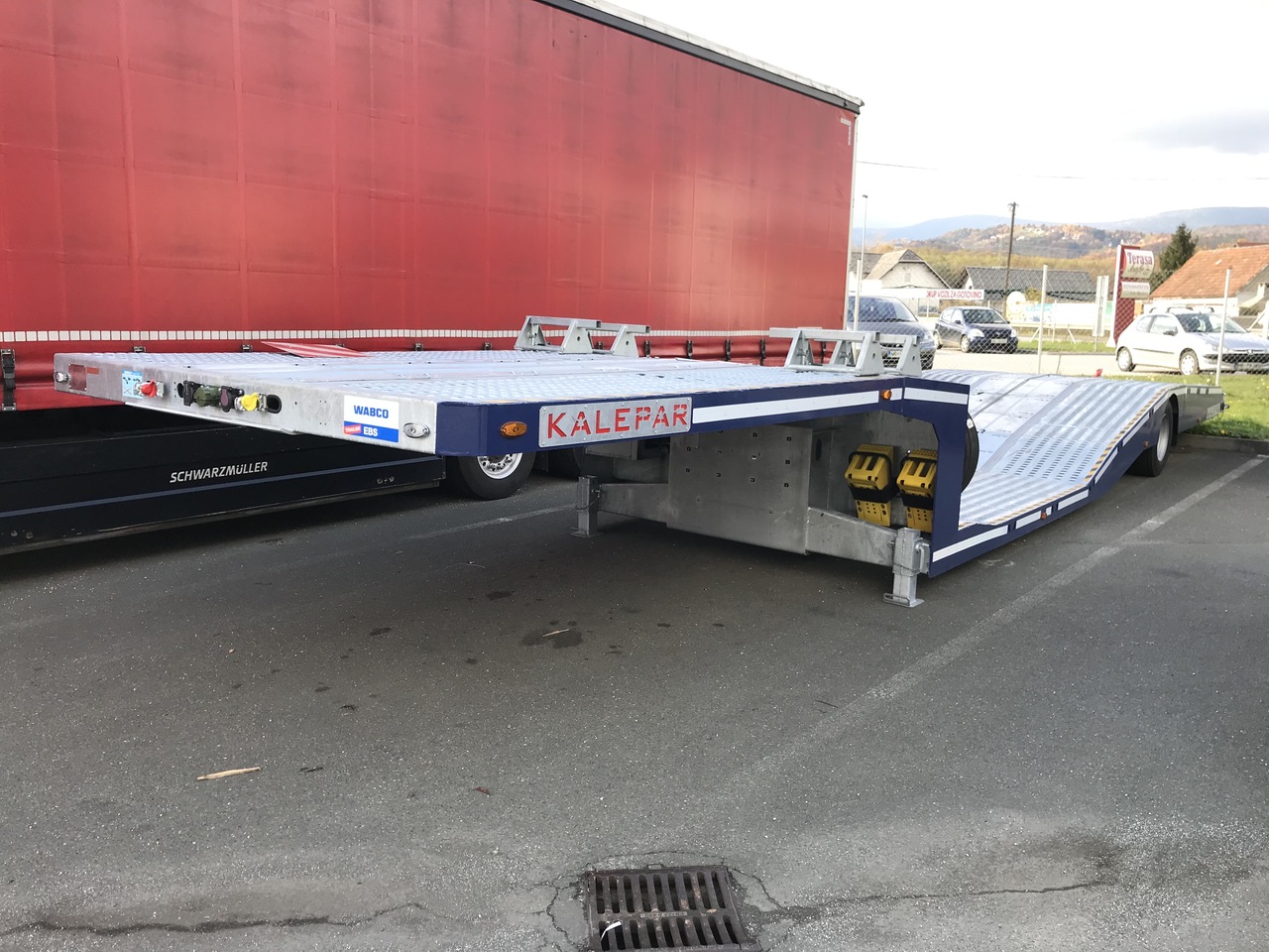 NEU: Autotransporter Auflieger KALEPAR LKW/TRUCK TRANSPORTER: das Bild 15