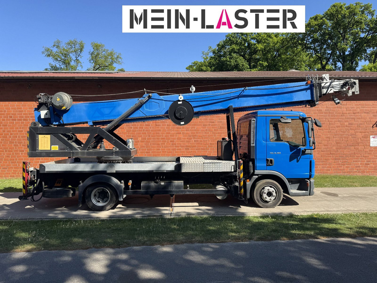 MAN 8.180 Emminghaus kein Böcker Klaas 33 Meter FB - Autokran: das Bild 5 MAN 8.180 Emminghaus kein Böcker Klaas 33 Meter FB - Autokran: das Bild 5