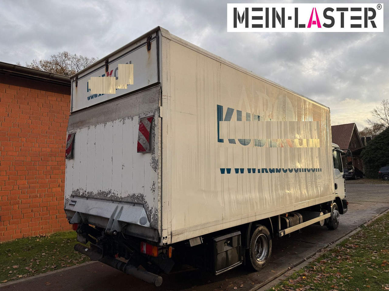 MAN TGL 8.180 Ladebordwand 3 Sitzer - Koffer Transporter: das Bild 3 MAN TGL 8.180 Ladebordwand 3 Sitzer - Koffer Transporter: das Bild 3