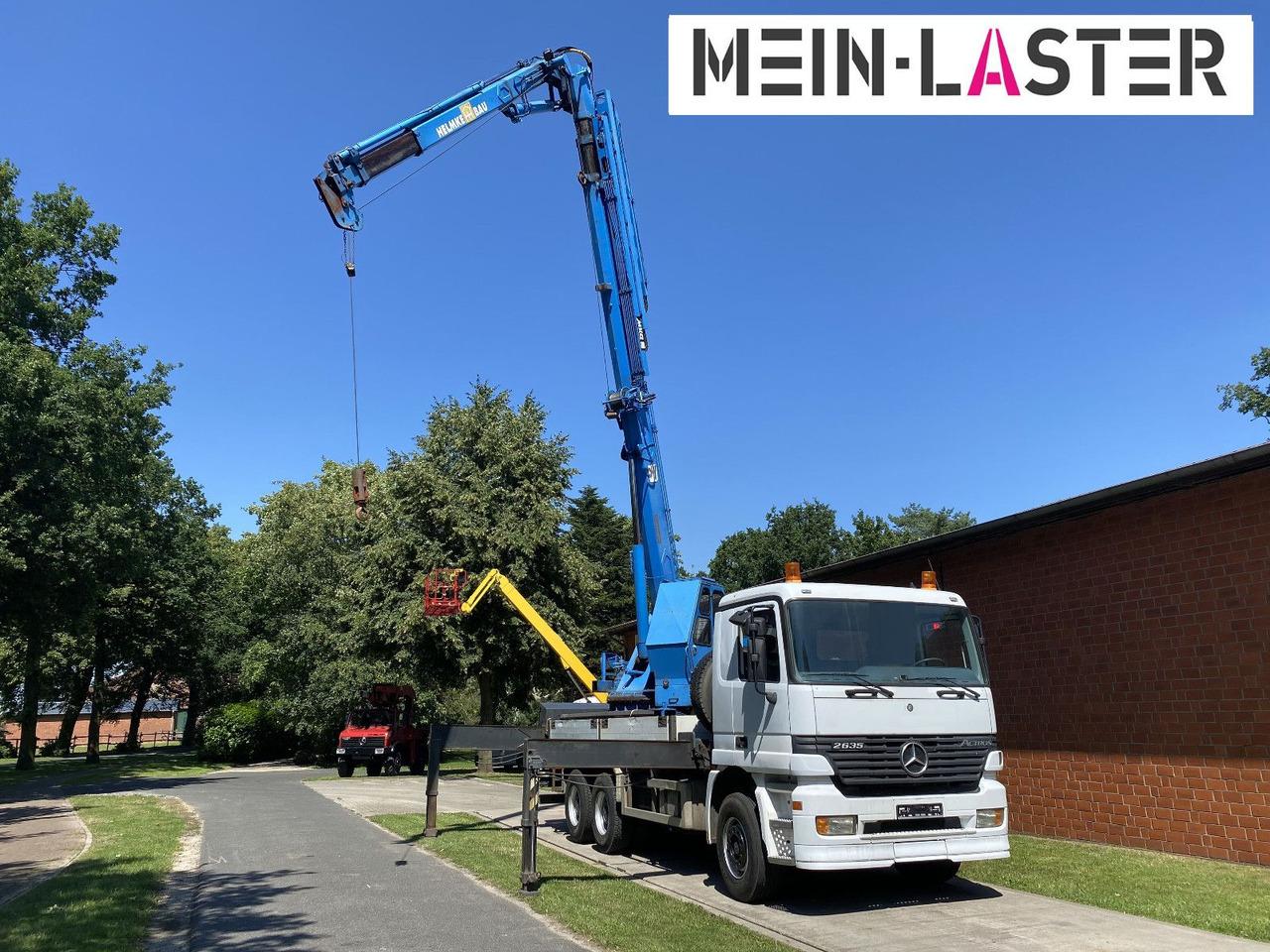 Mercedes-Benz 3335 V6 MKG 550 Ta2-a2 -46m 420 kg Funk - Autokran: das Bild 2 Mercedes-Benz 3335 V6 MKG 550 Ta2-a2 -46m 420 kg Funk - Autokran: das Bild 2