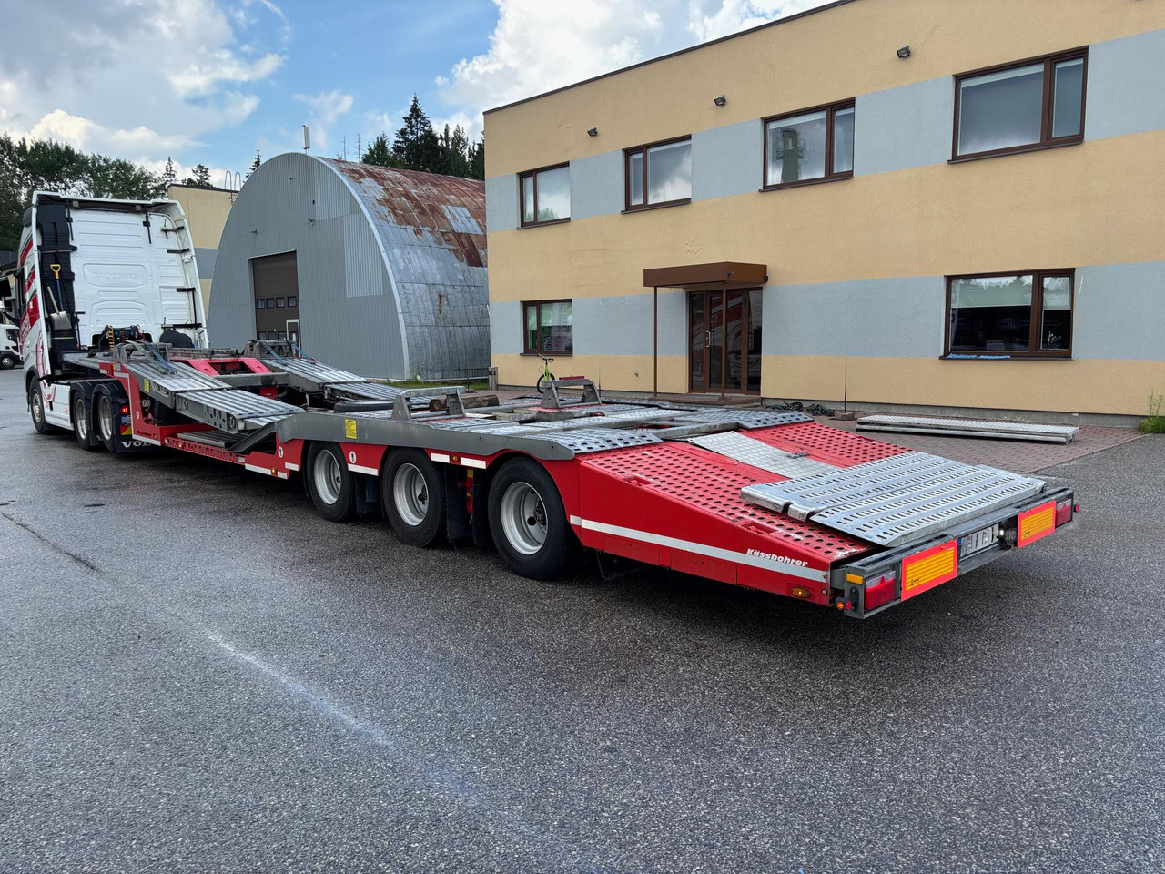 KÄSSBOHRER - Autotransporter Auflieger: das Bild 1 KÄSSBOHRER - Autotransporter Auflieger: das Bild 1