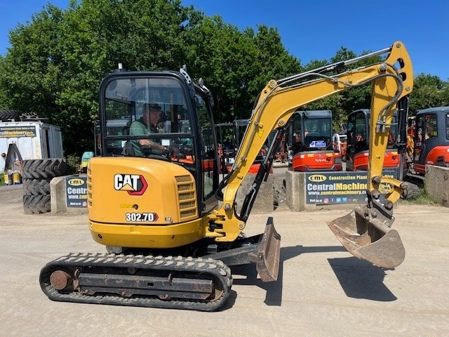 CAT 302.7 D CR - Minibagger: das Bild 1 CAT 302.7 D CR - Minibagger: das Bild 1
