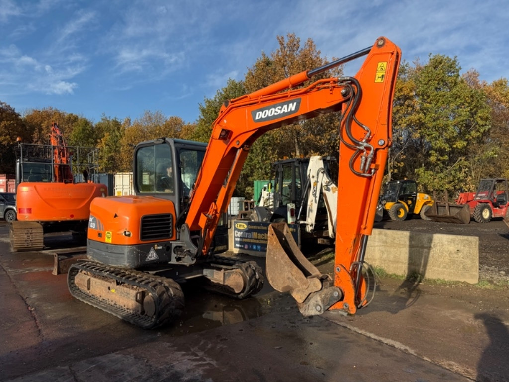 Doosan DX 63-3 - Minibagger: das Bild 5 Doosan DX 63-3 - Minibagger: das Bild 5