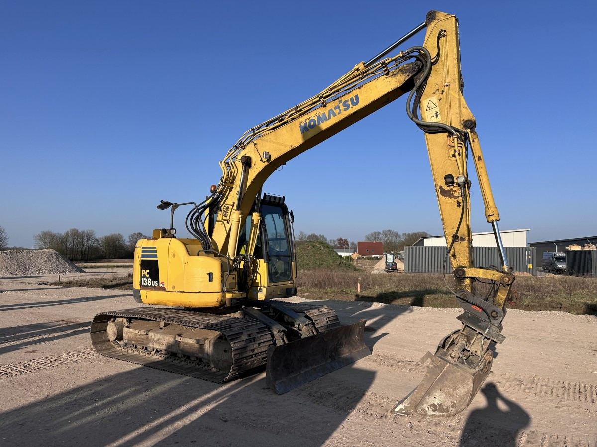 KOMATSU PC 138 US-8 Klima Zentralschmierung Top Zustand! - Kettenbagger: das Bild 2 KOMATSU PC 138 US-8 Klima Zentralschmierung Top Zustand! - Kettenbagger: das Bild 2