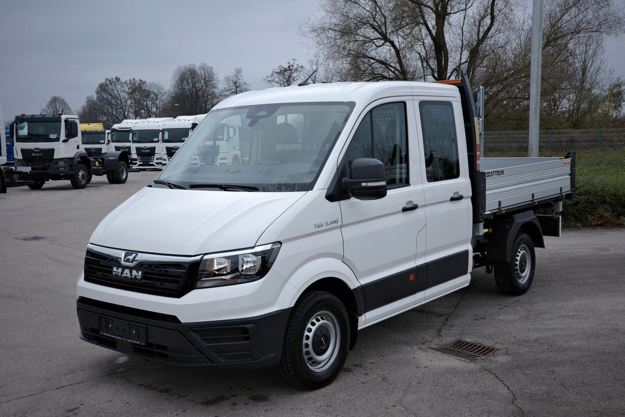 MAN TGE 3.140 L4 DoKa (3+4) 3-Seiten-Kipper - Kipper Transporter, Transporter mit Doppelkabine: das Bild 1 MAN TGE 3.140 L4 DoKa (3+4) 3-Seiten-Kipper - Kipper Transporter, Transporter mit Doppelkabine: das Bild 1
