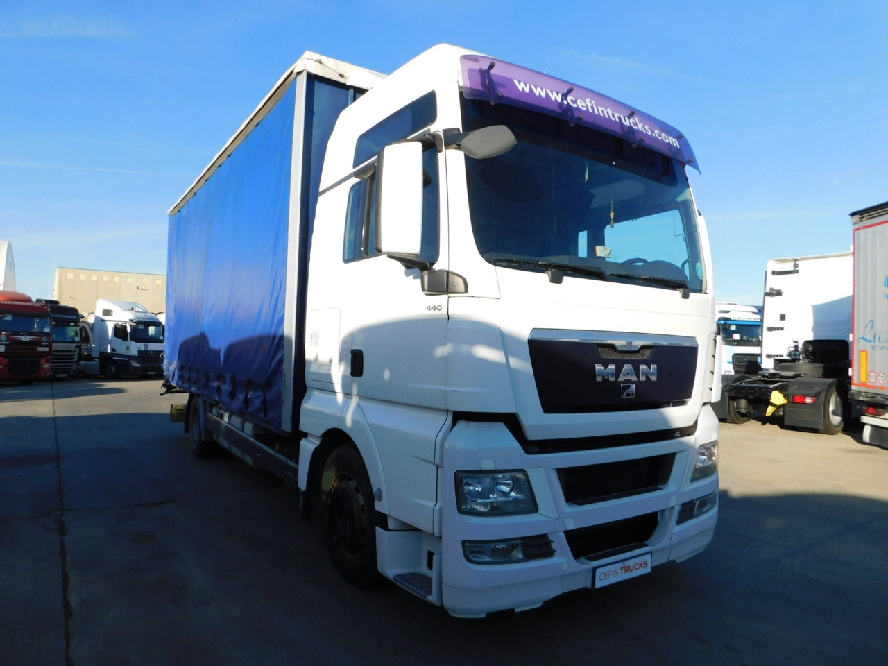 Man Tgx 18440 - Plane LKW: das Bild 2 Man Tgx 18440 - Plane LKW: das Bild 2