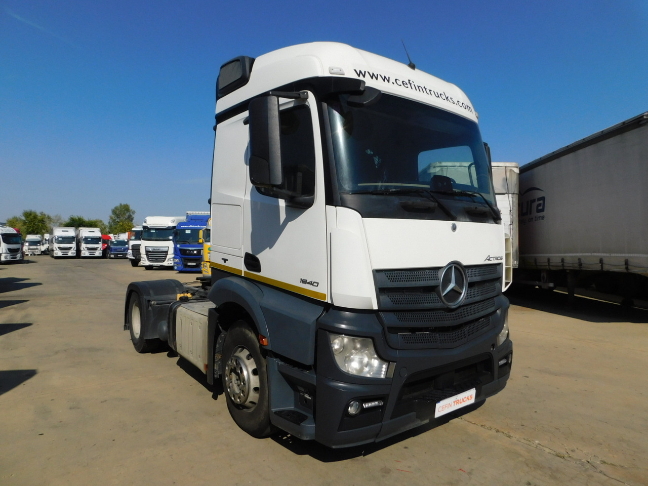 Mercedes Actros 1840 - Sattelzugmaschine: das Bild 2 Mercedes Actros 1840 - Sattelzugmaschine: das Bild 2