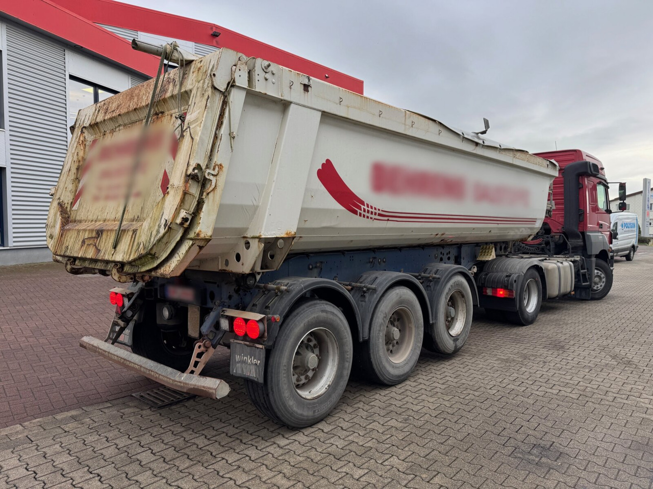Schmitz Cargobull SKI 24 SL 7.2 SKI 24 SL 7.2, Stahlmulde ca. 24m³, Liftachse - Auflieger: das Bild 4 Schmitz Cargobull SKI 24 SL 7.2 SKI 24 SL 7.2, Stahlmulde ca. 24m³, Liftachse - Auflieger: das Bild 4