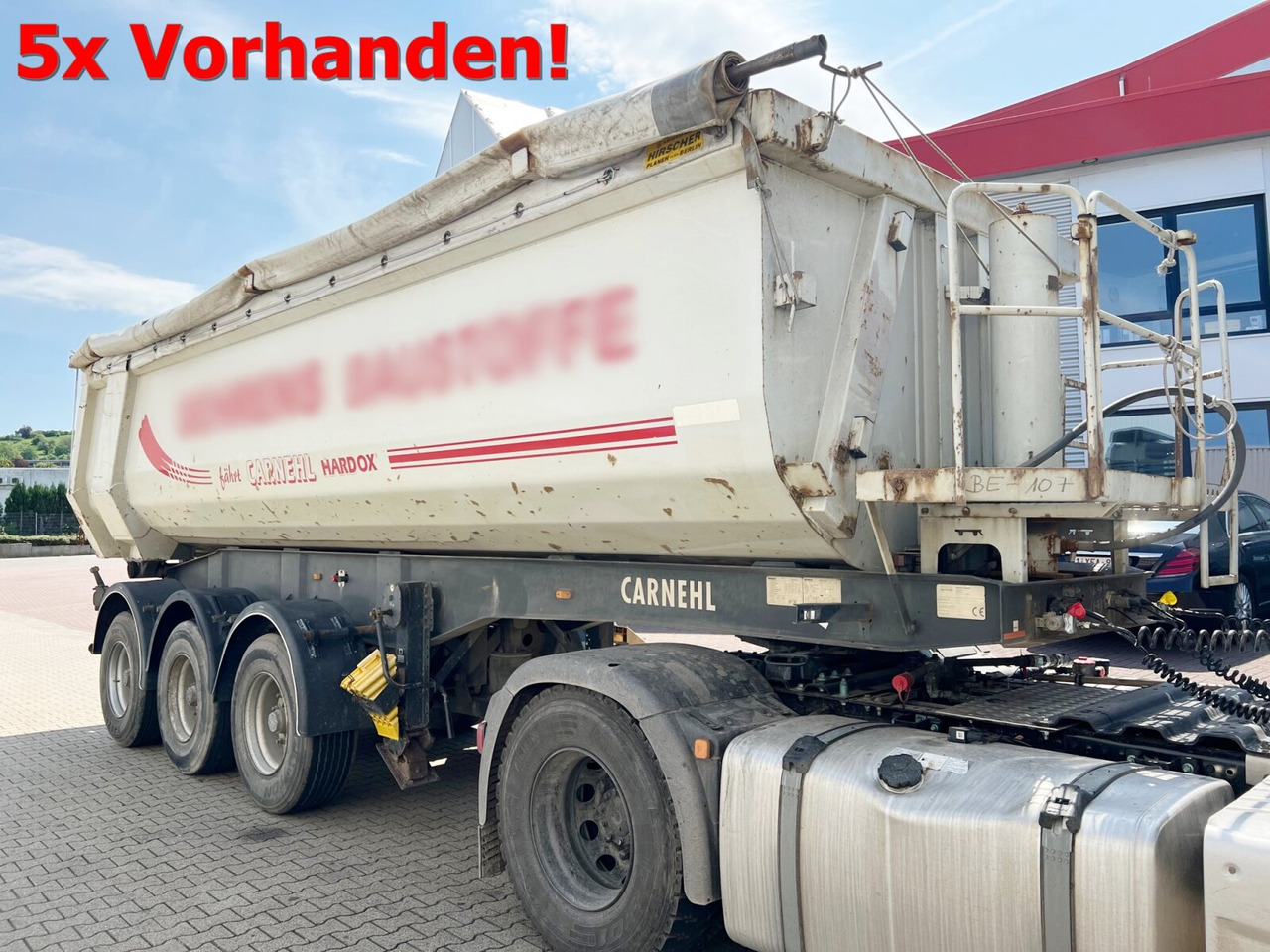 Carnehl CHKS/HH CHKS/HH, Stahlmulde ca. 26m³, Liftachse - Kipper Auflieger: das Bild 1 Carnehl CHKS/HH CHKS/HH, Stahlmulde ca. 26m³, Liftachse - Kipper Auflieger: das Bild 1