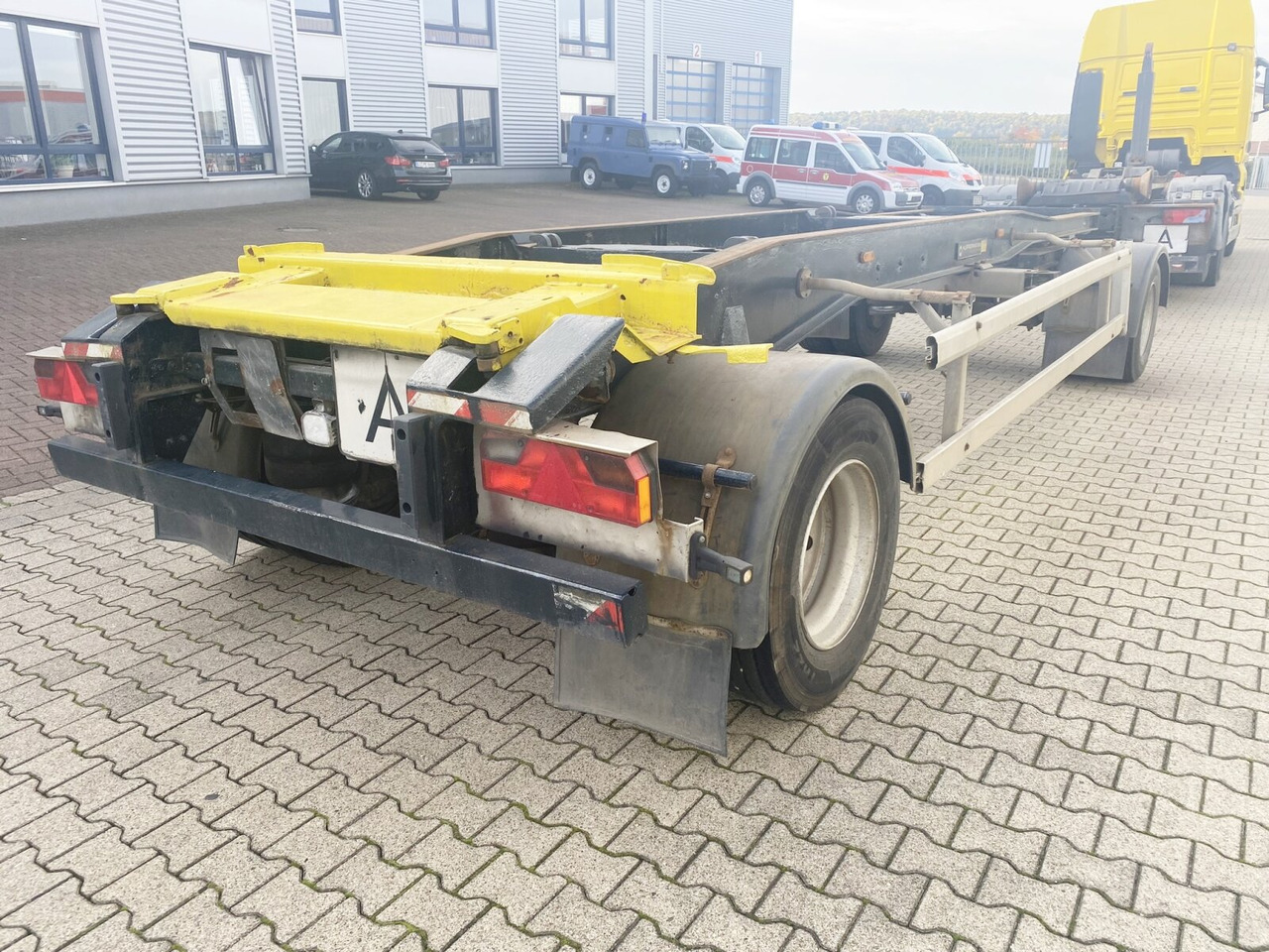 Abrollanhänger/ Absetzanhänger HSA 18.70 HSA 18.70 Schlittenabroller: das Bild 10 Abrollanhänger/ Absetzanhänger HSA 18.70 HSA 18.70 Schlittenabroller: das Bild 10