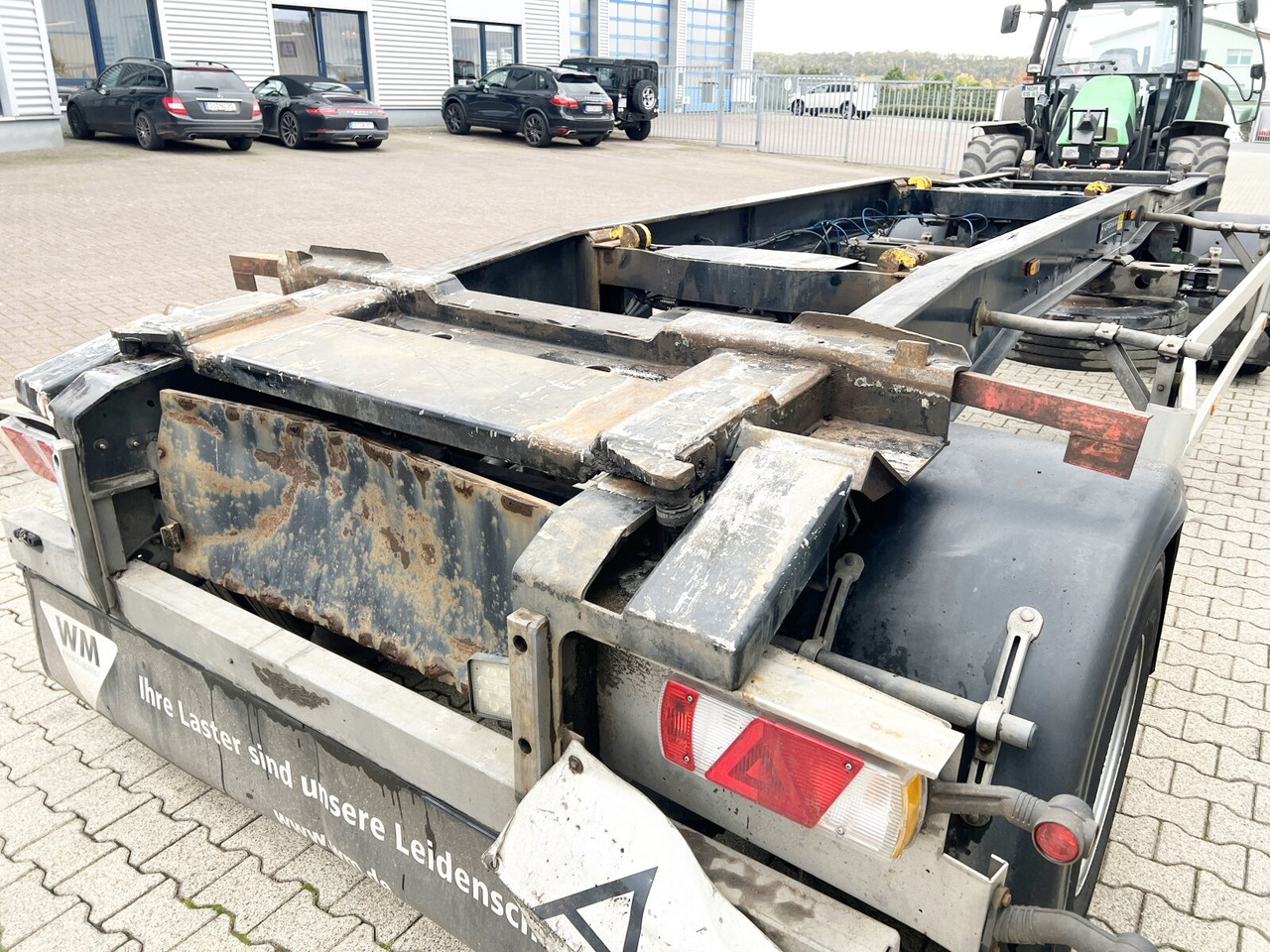 Abrollanhänger/ Absetzanhänger HSA 18.70 HSA 18.70 Schlittenabroller: das Bild 14