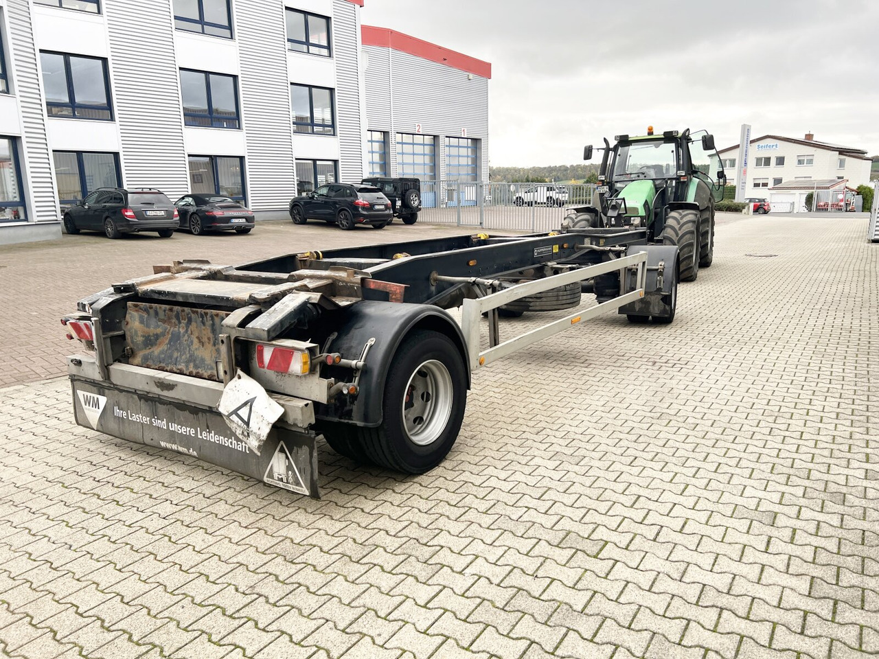 Abrollanhänger/ Absetzanhänger HSA 18.70 HSA 18.70 Schlittenabroller: das Bild 11