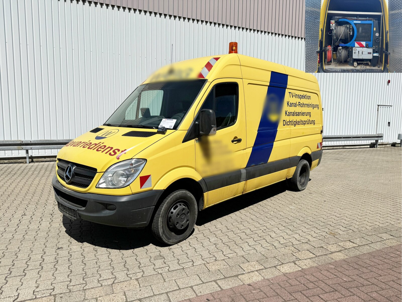 Mercedes-Benz Sprinter 516 KA 4x2 Sprinter 516 KA 4x2, KaRo Hochdruckspüler 150Bar/85l - LKW: das Bild 1 Mercedes-Benz Sprinter 516 KA 4x2 Sprinter 516 KA 4x2, KaRo Hochdruckspüler 150Bar/85l - LKW: das Bild 1