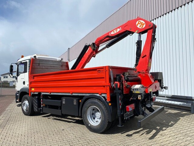 Autokran, Pritsche LKW MAN TGA 18.400 4x2 BL TGA 18.400 4x2 BL Pritsche Heckkran PM17523: das Bild 12
