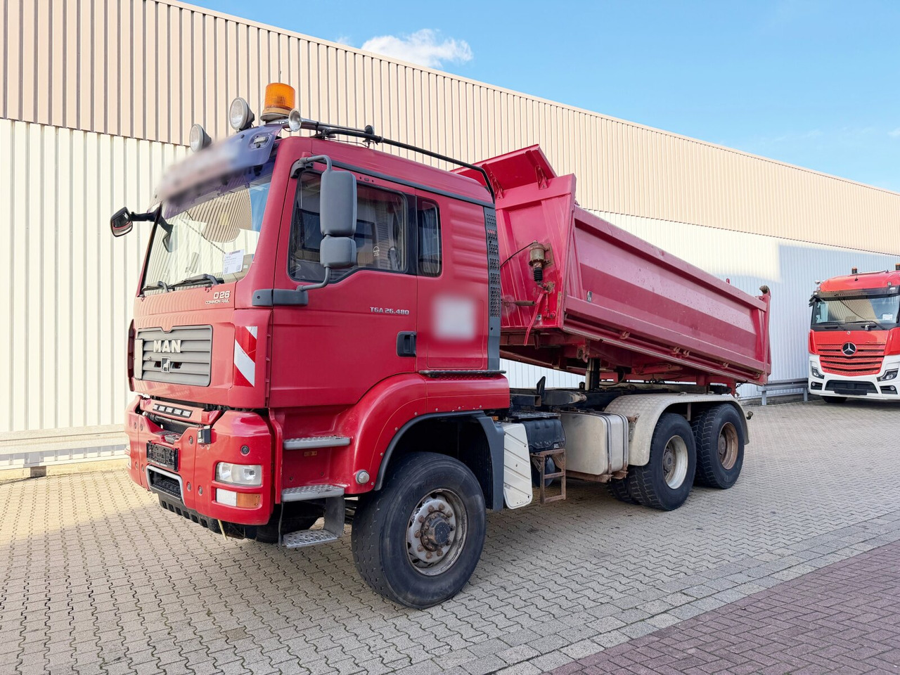 MAN TGA 26.480 6X6H BL TGA 26.480 6X6H BL, HydroDrive, Intarder, Wechselsystem (Sattelplatte) - Kipper: das Bild 1 MAN TGA 26.480 6X6H BL TGA 26.480 6X6H BL, HydroDrive, Intarder, Wechselsystem (Sattelplatte) - Kipper: das Bild 1