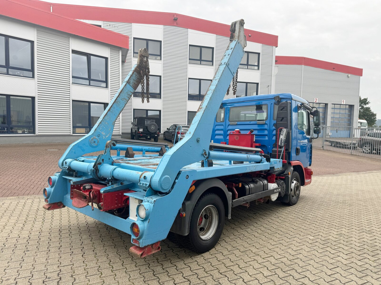 Absetzkipper MAN TGL 12.240 4X2 BB TGL 12.240 4X2 BB, Tele-Absetzer: das Bild 9